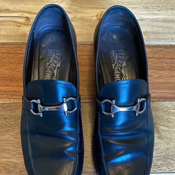 Salvatore Ferragamo smooth calf leather loafers main image 7